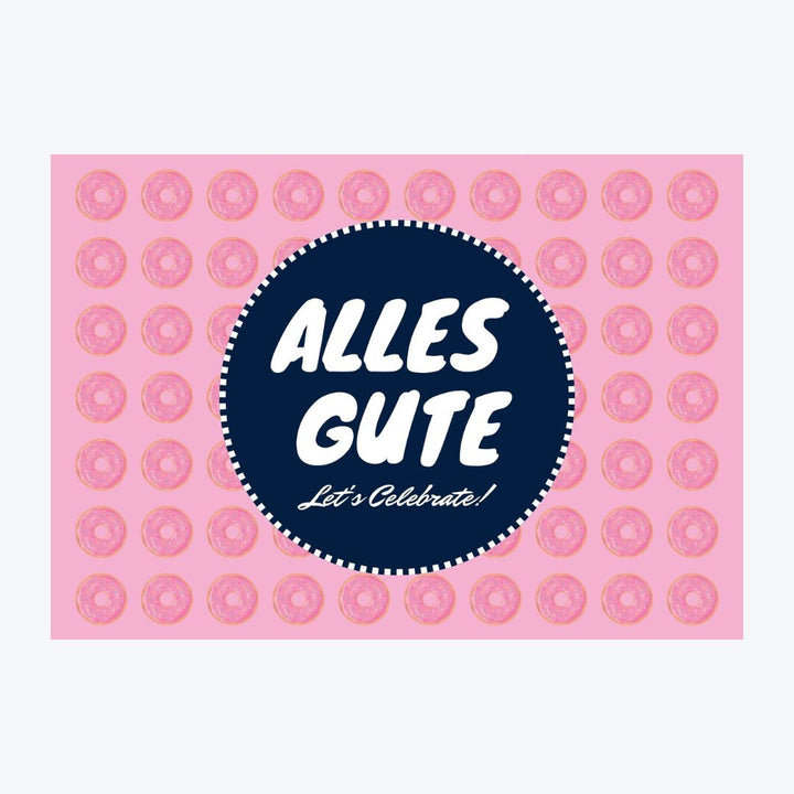 Karte "Alles Gute"