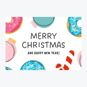 Karte "Merry Christmas"