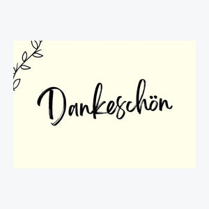 Karte "Dankeschön"