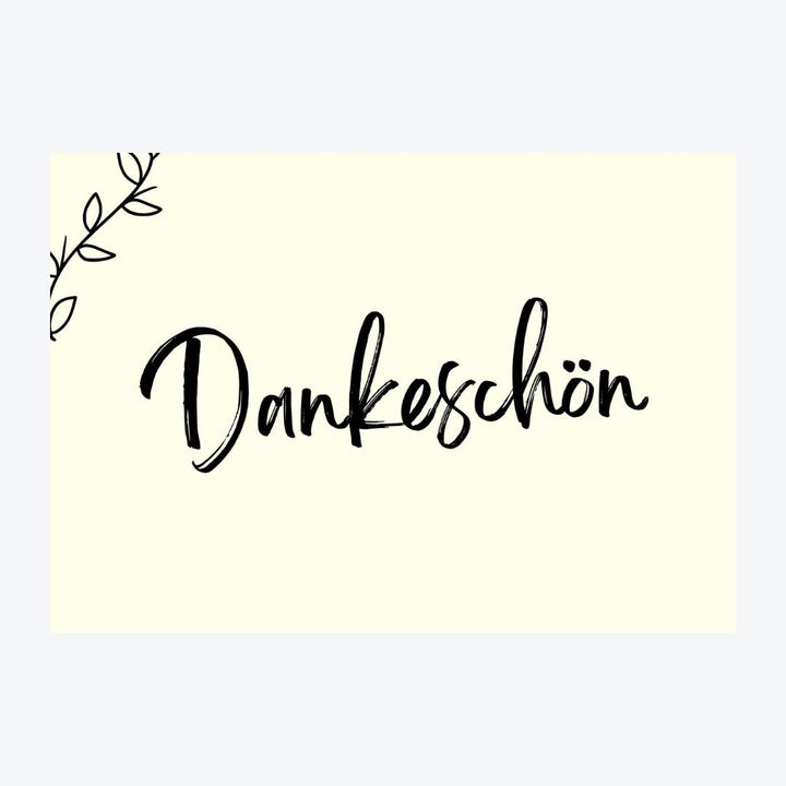 Karte "Dankeschön"