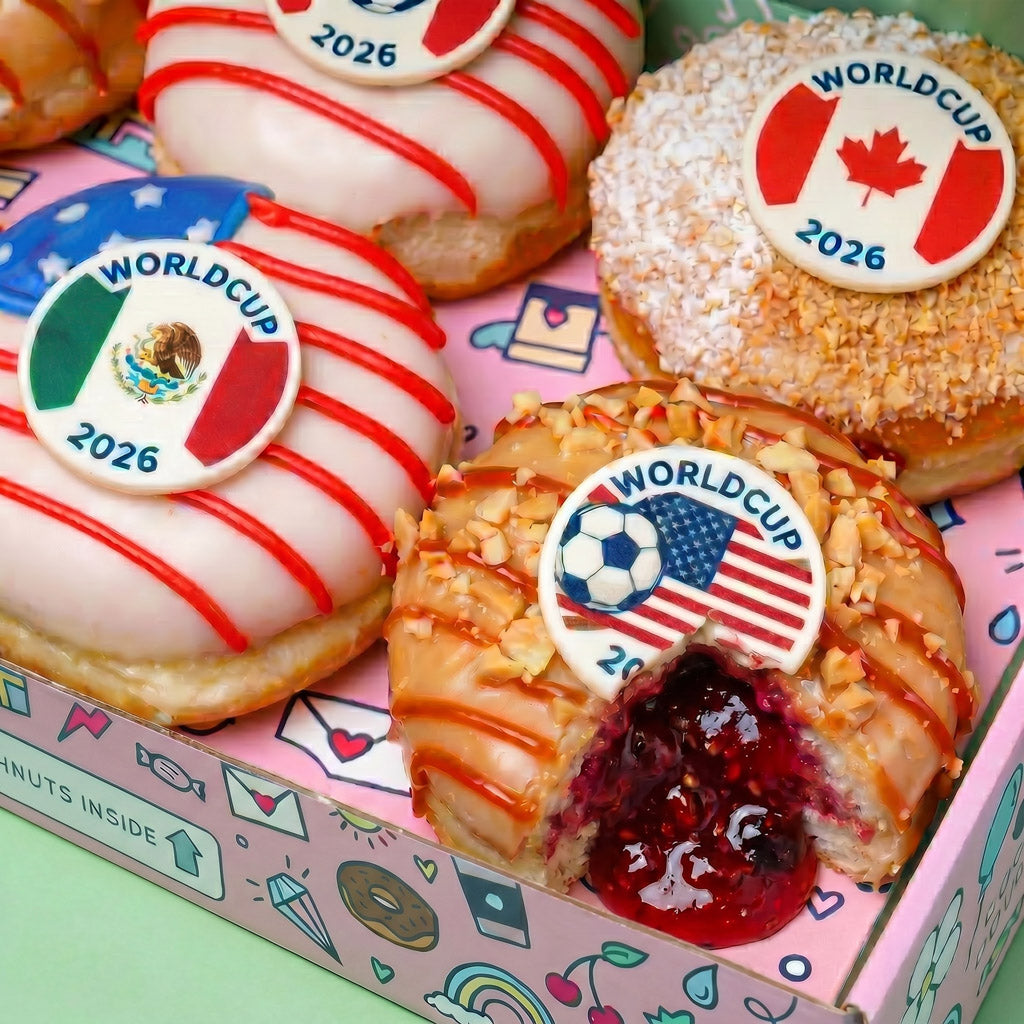 America Special World Cup 26 doughnut gift box