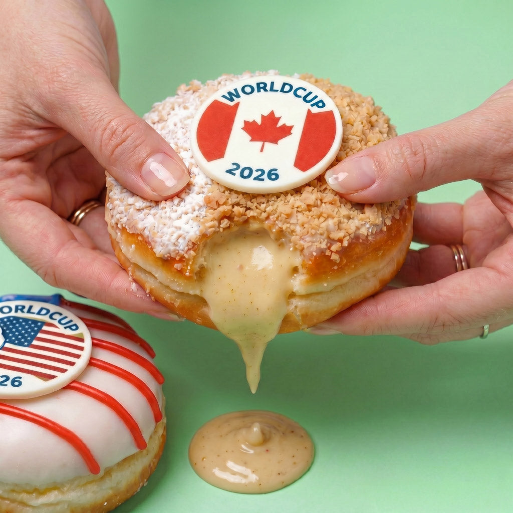 America Special World Cup 26 doughnut gift box