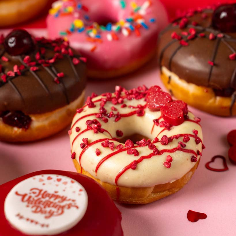 "Valentines Special" Mini-Donut Geschenkbox (VG)