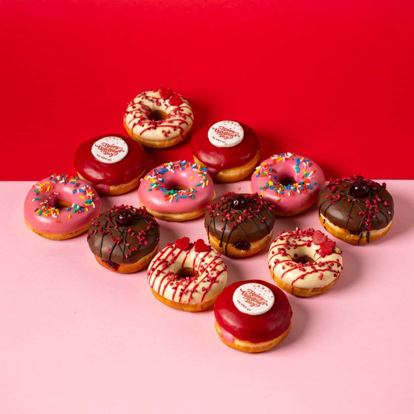 "Valentines Special" Mini-Donut Geschenkbox (VG)