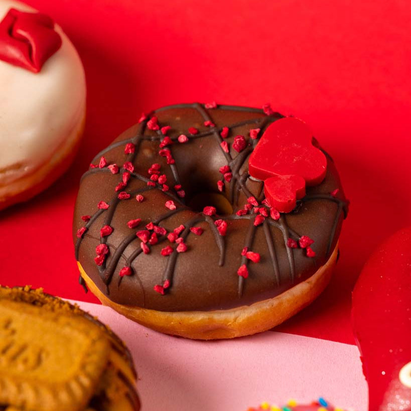 "Vegan Valentine's" Donut Geschenkbox