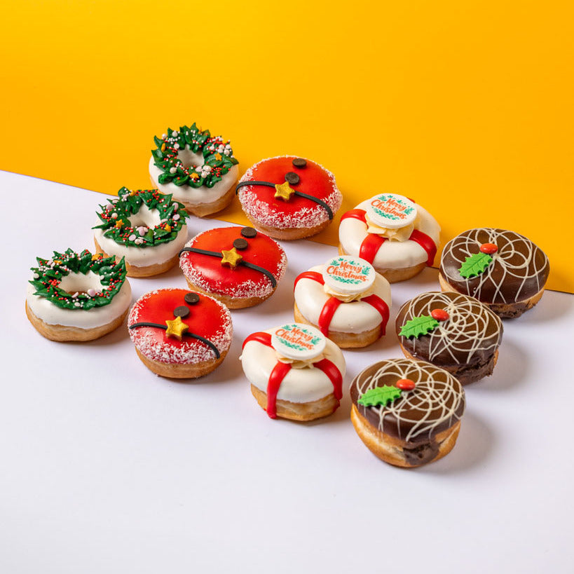 "Santa's Favourites" Mini-Donut Geschenkbox