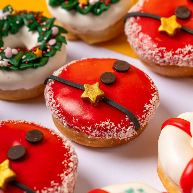 "Santa's Favourites" Mini-Donut Geschenkbox