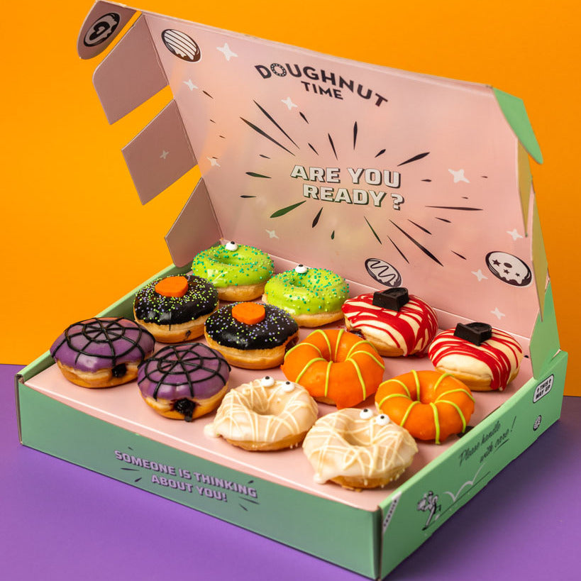 Halloween Mini-Donut Geschenkbox (VG)