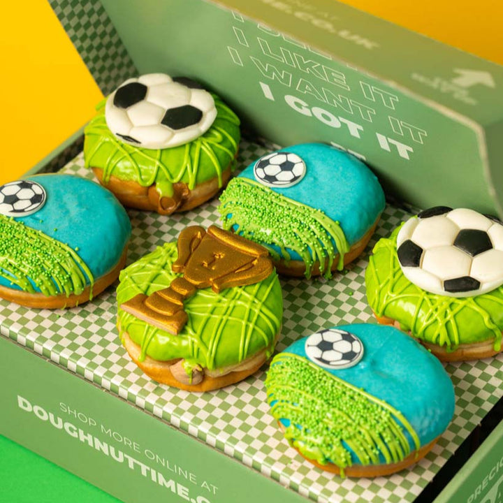 Fußball Donut Geschenkbox (vegan)