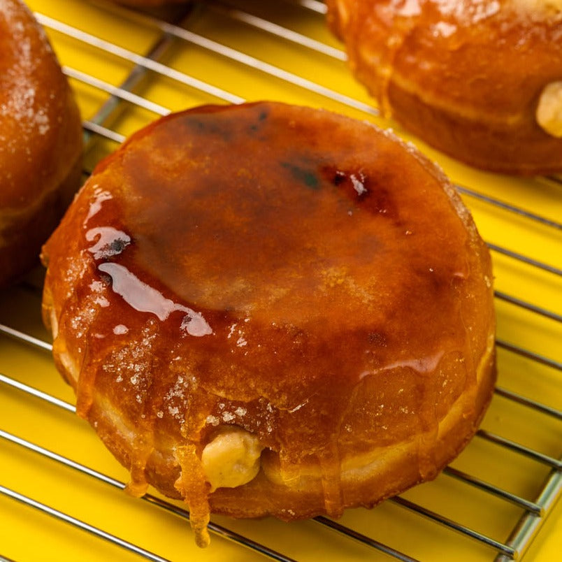 Crème Brûlée Donut Geschenkbox (vegan)