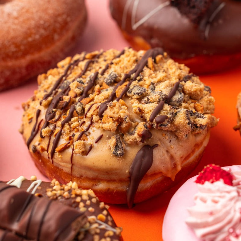 Vegane Donut Partyservice-Geschenkbox