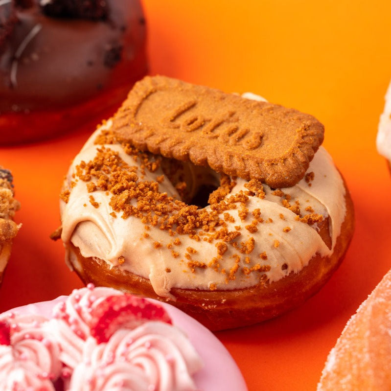 Vegane Donut Partyservice-Geschenkbox