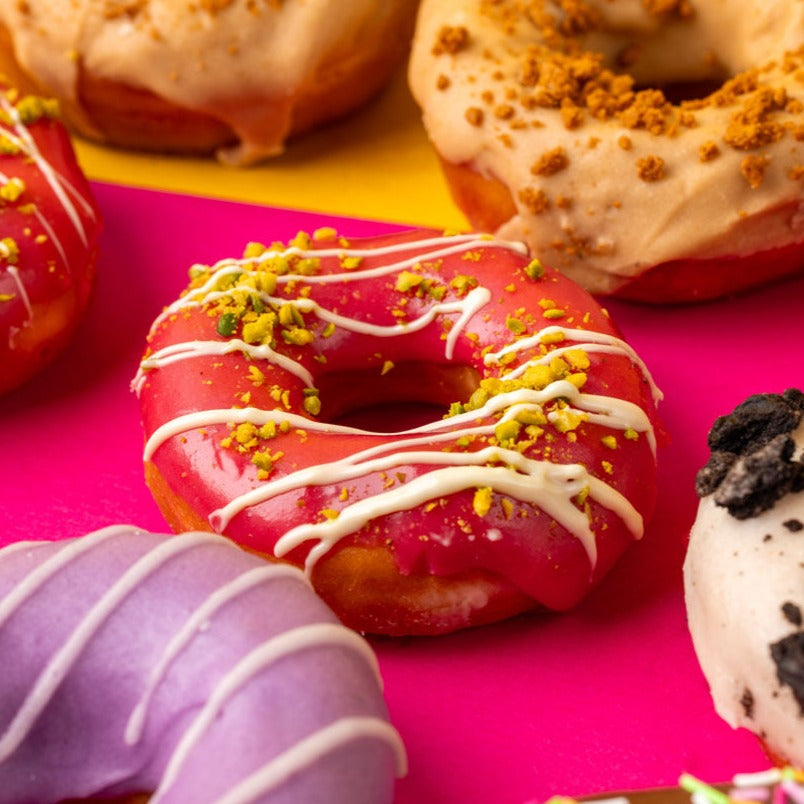 Mini-Donut Geschenkbox (Vegan)