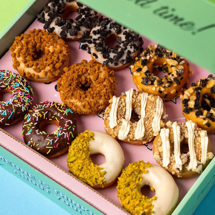 "Coffee Break" Mini-Donut Geschenkbox (VG)
