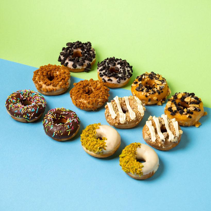 "Coffee Break" Mini-Donut Geschenkbox (VG)