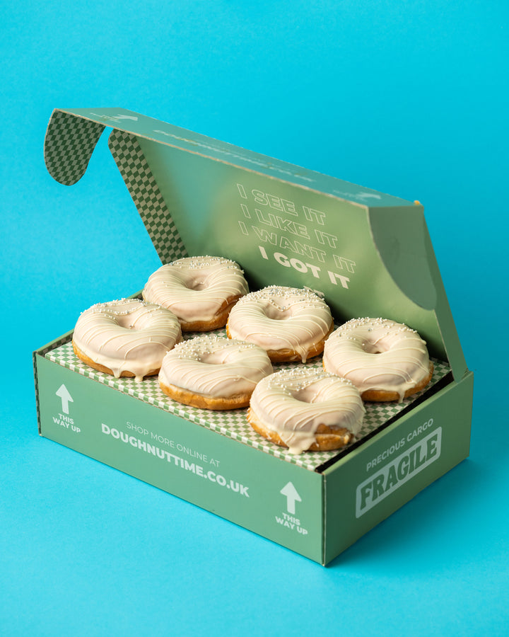 "Something White" Hochzeits-Donut Geschenkbox (VG)