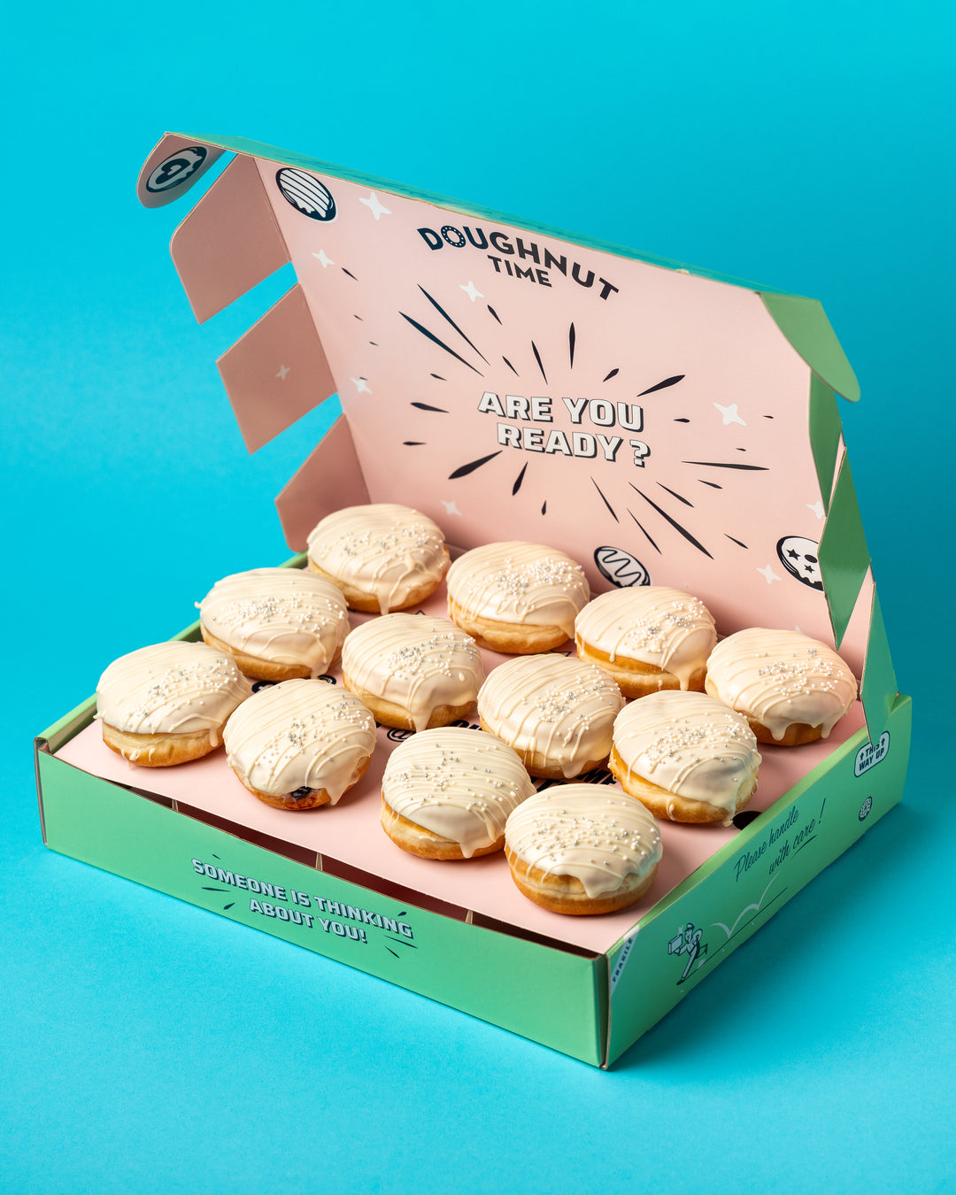 Hochzeit Eventbox – 60 Mini-Donuts (VG)