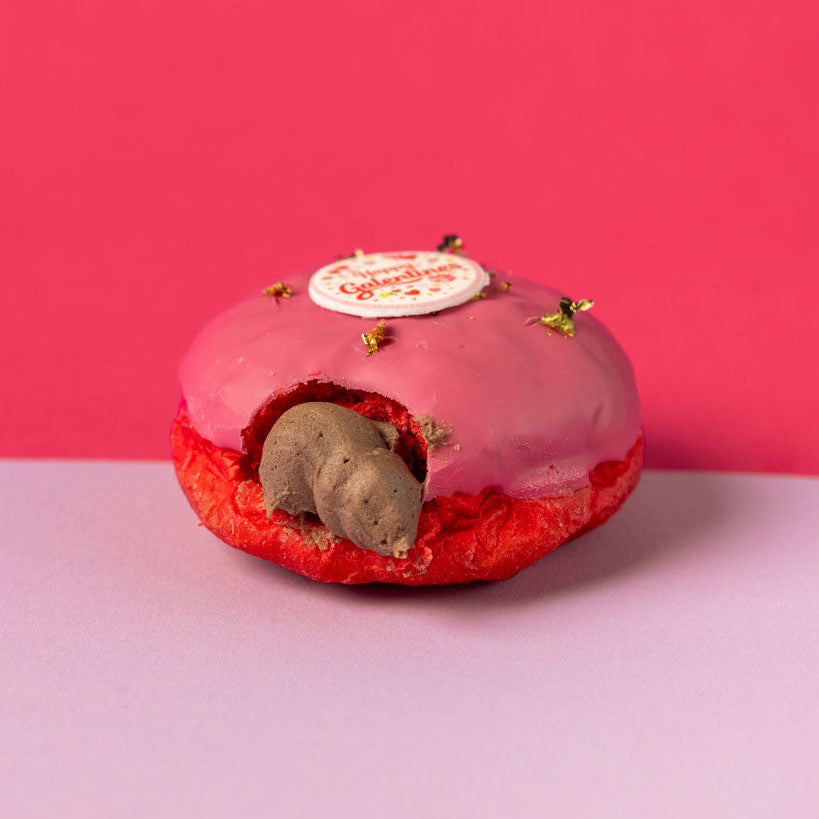 „Velvet Valentine“ Mini-Donut Geschenkbox (VG)