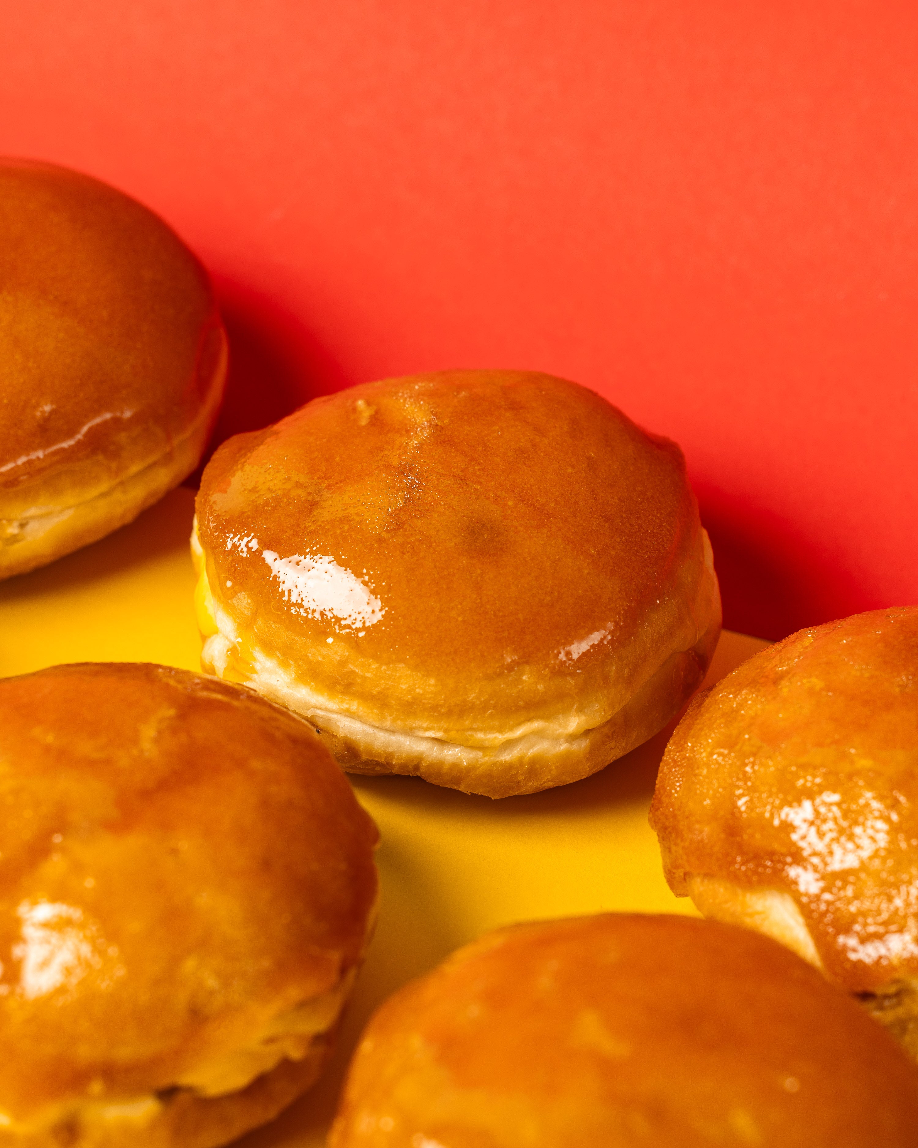 Caja de regalo para donuts de crème brûlée (VG)