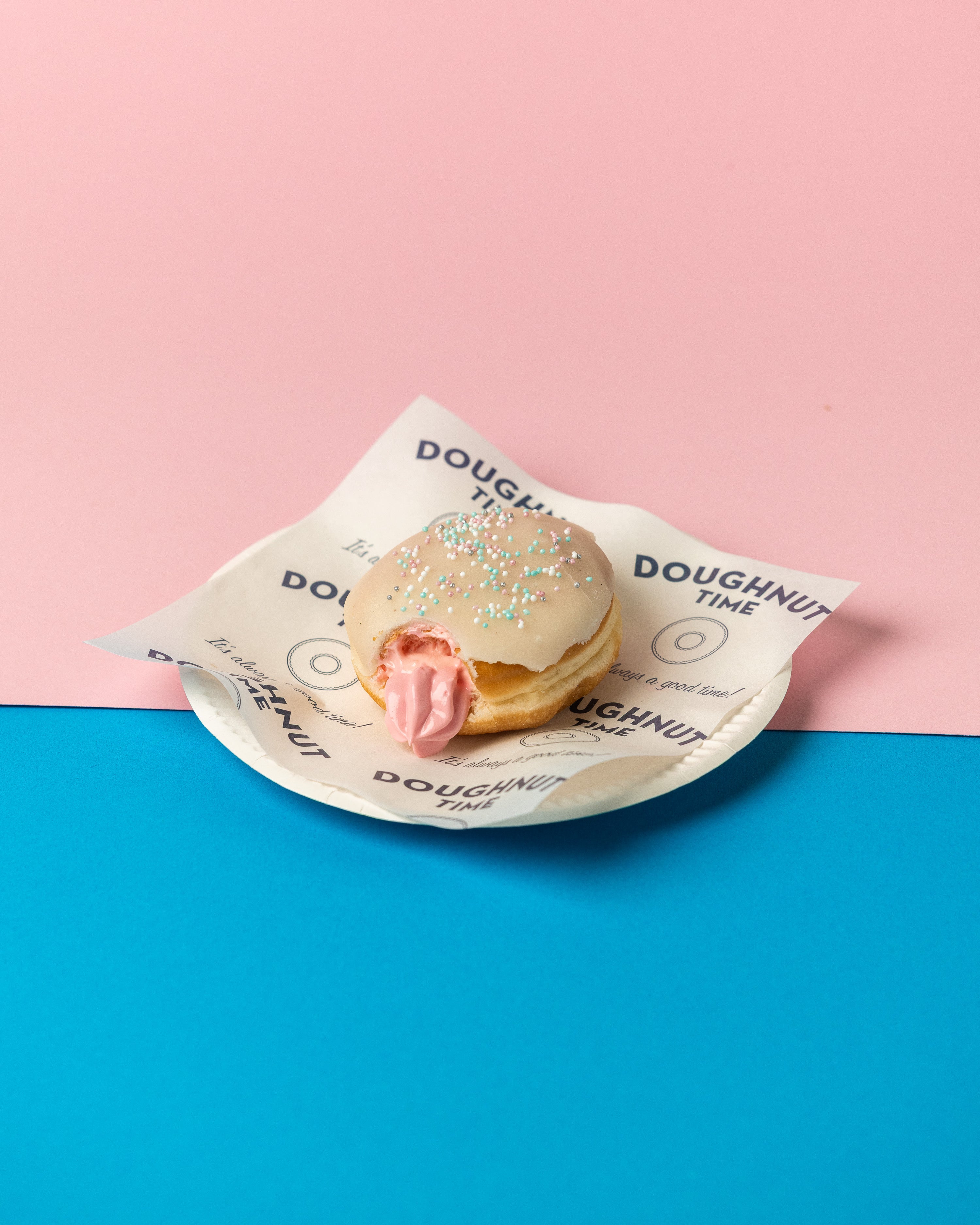 Caja de regalo para mini donuts (vegano)