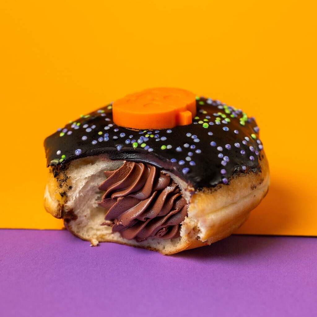 Halloween Mini-Donut Geschenkbox (VG)