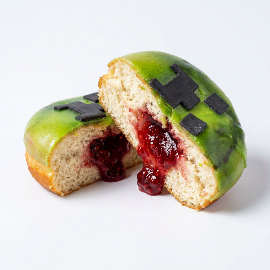 "Minecraft Special" donut gift box (vegan)