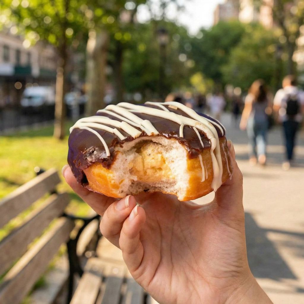 "Chocoholics" donut gift box