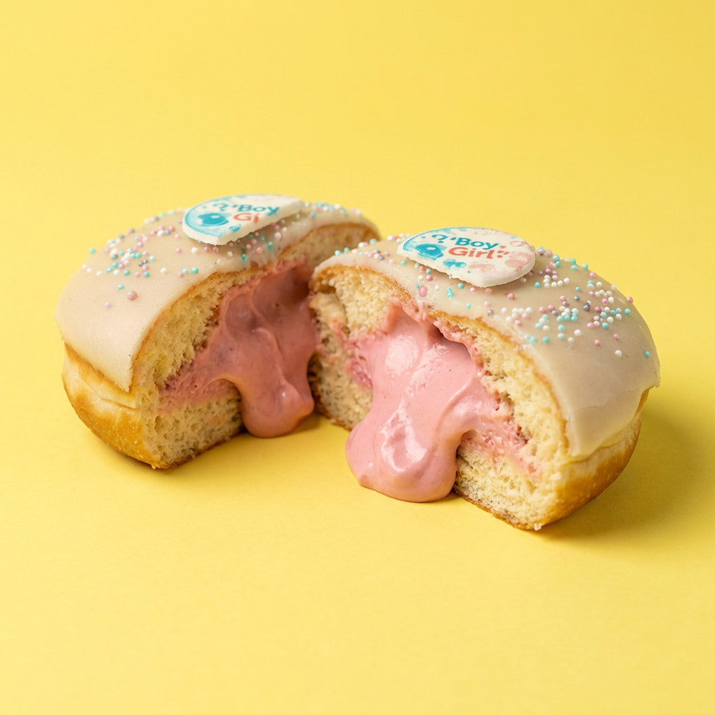 Gender Reveal Doughnut gift box (vegan)