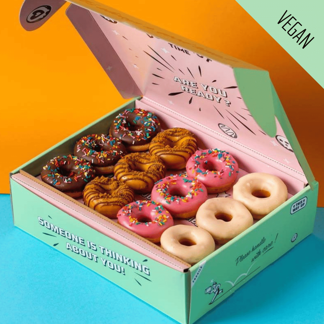 "Classic Rings" Mini-Donut Geschenkbox (VG)