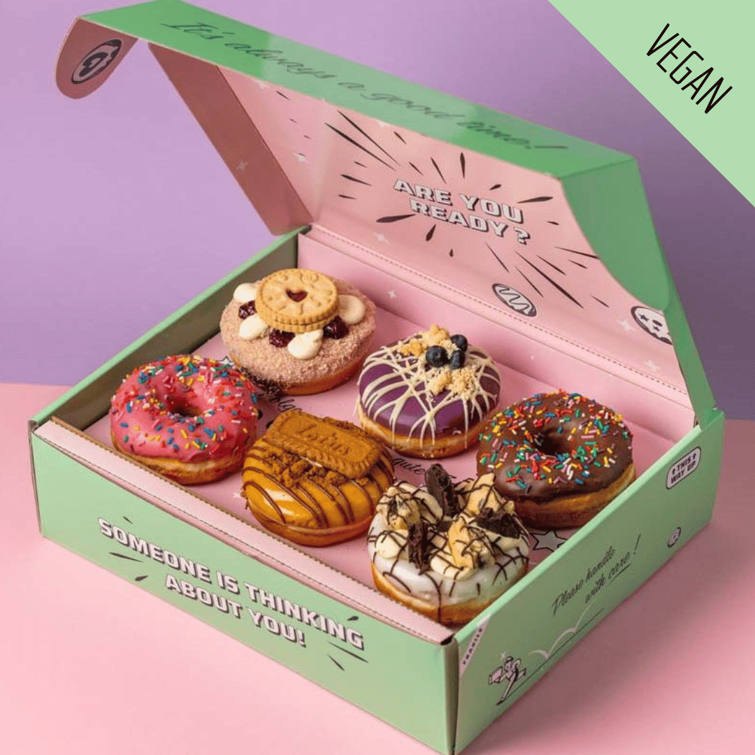 "Vegan Selection" Donut Geschenkbox (VG)