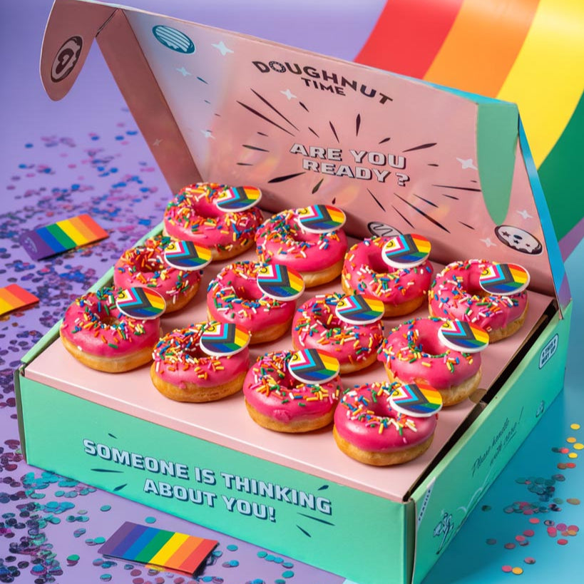 "Pride Month Special" Mini-Donut Geschenkbox (VG)