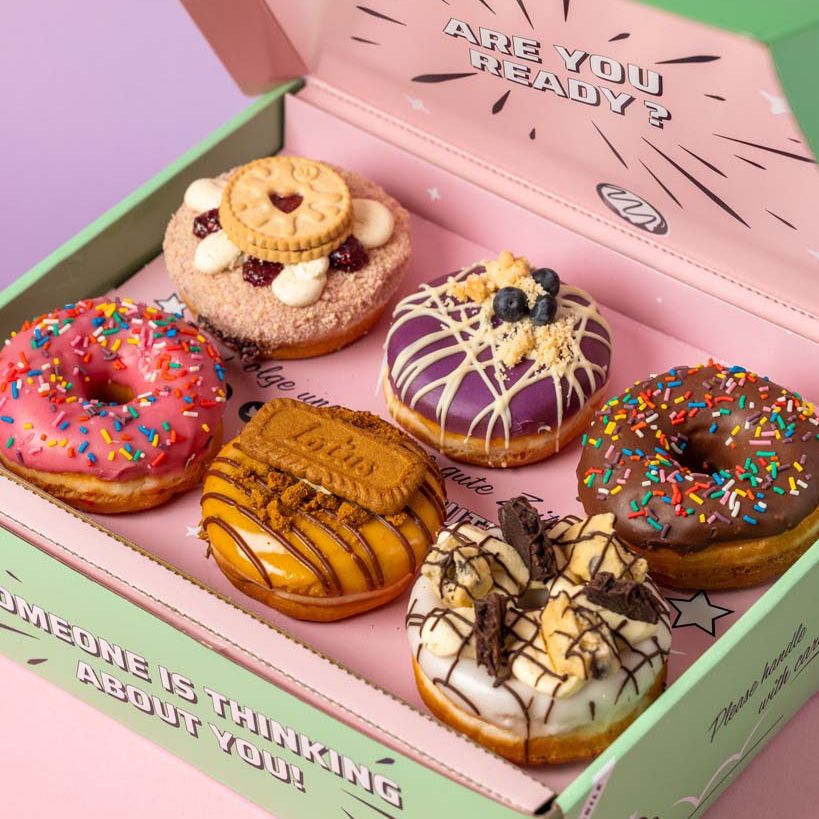 "Vegan Selection" Donut Geschenkbox (VG)