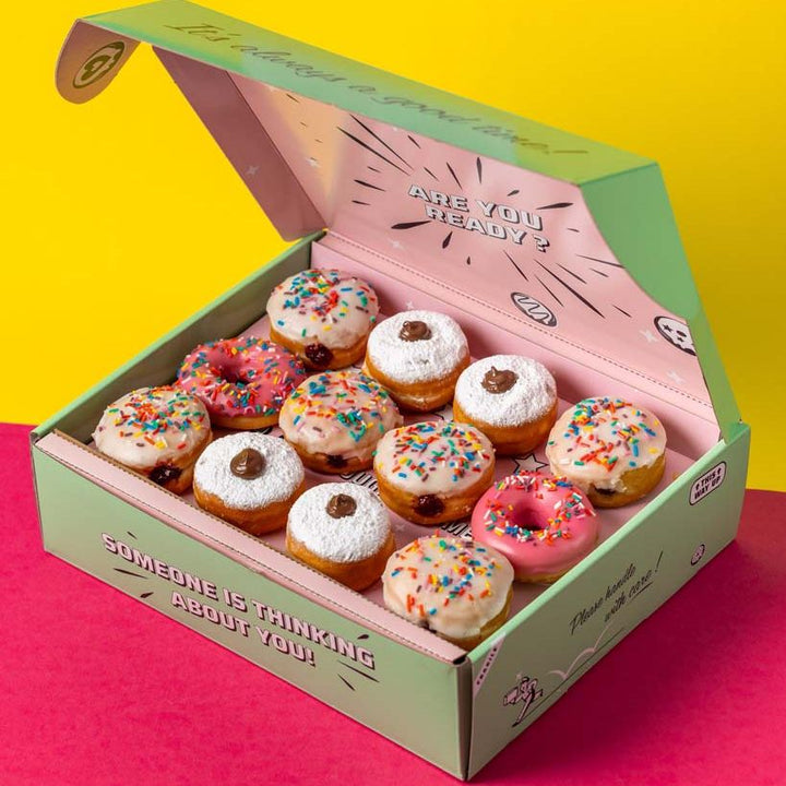 "Mini Party" Mini-Donut Geschenkbox
