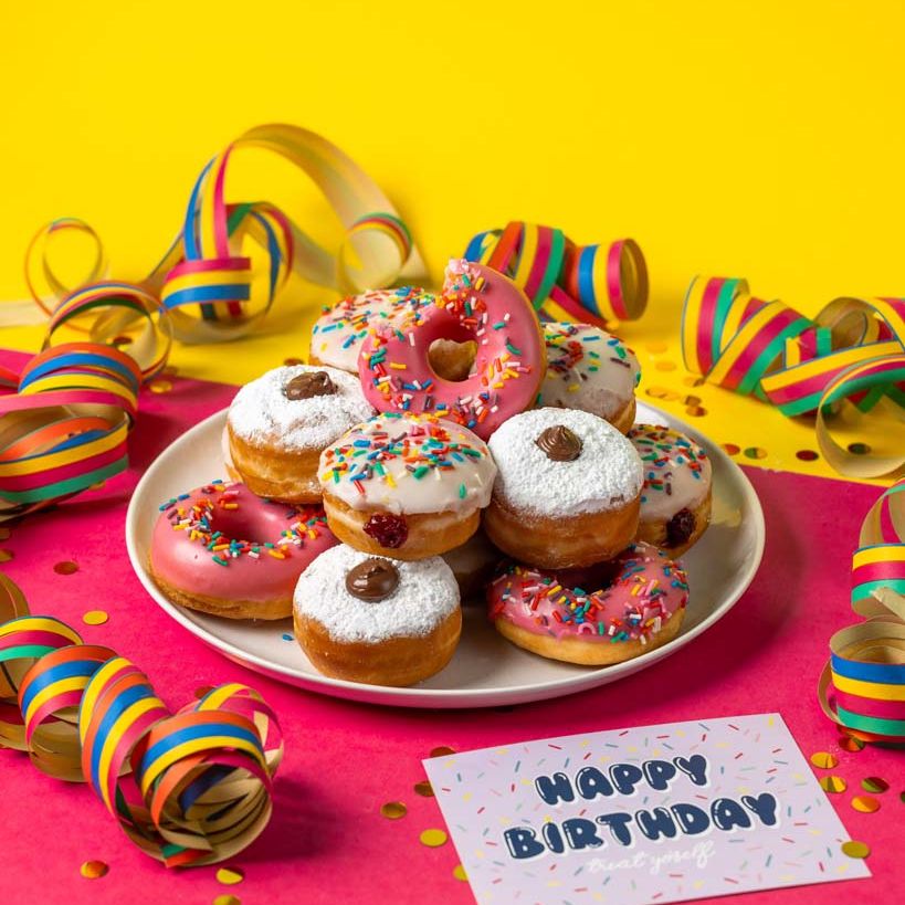 "Mini Party" Donut Geschenkbox