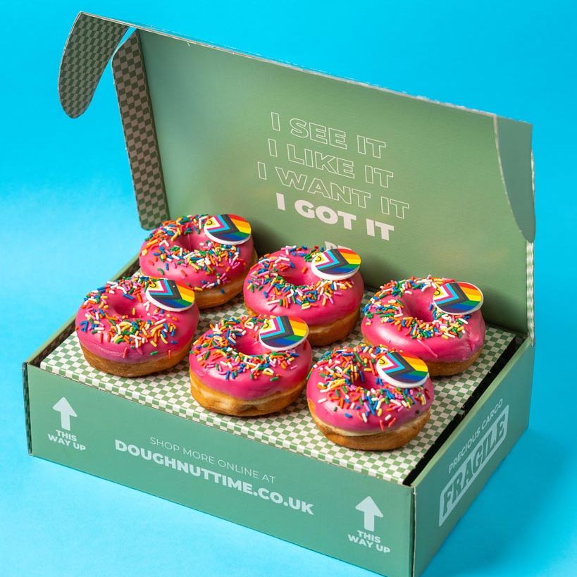 "Pride Month Special" Donut Geschenkbox (vegan)