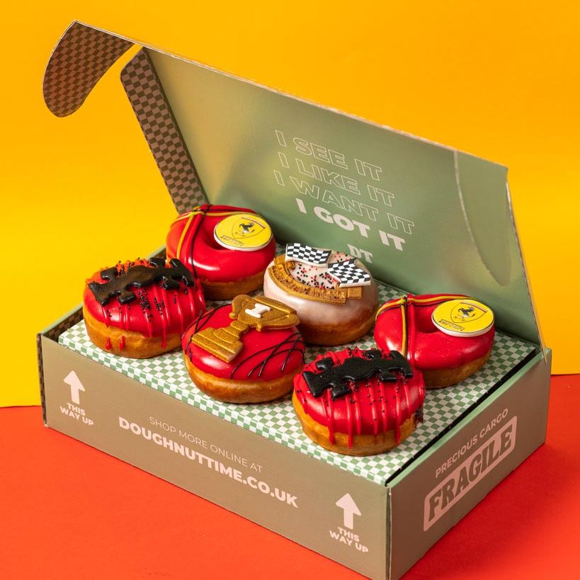"Racing Special" Donut Geschenkbox (vegan)
