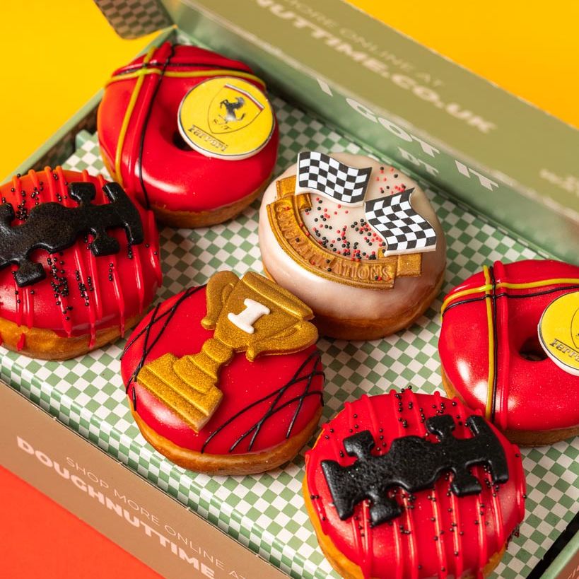 "Racing Special" Donut Geschenkbox (vegan)