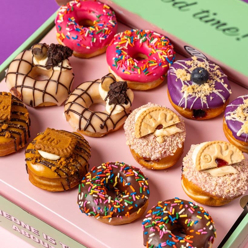 "Vegan Selection" Mini-Donut Geschenkbox (VG)