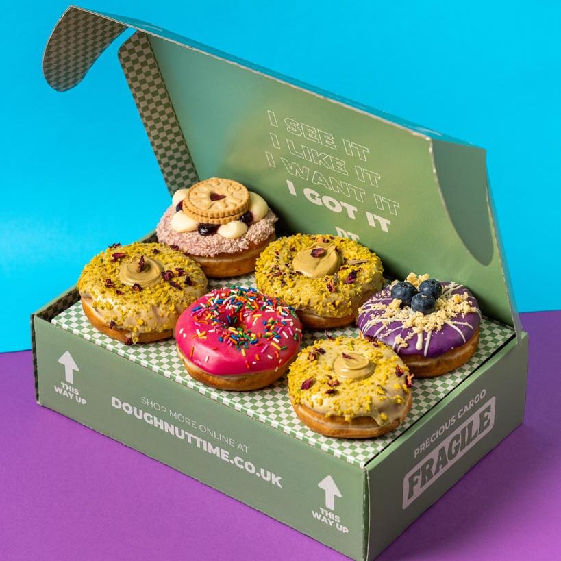 "Pistachio Paradise" Donut Geschenkbox