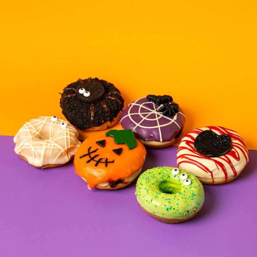 "Vegan Halloween" Donut Geschenkbox (VG)
