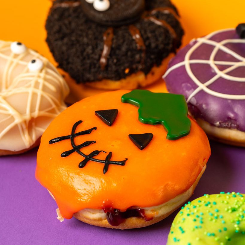 "Vegan Halloween" Donut Geschenkbox (VG)