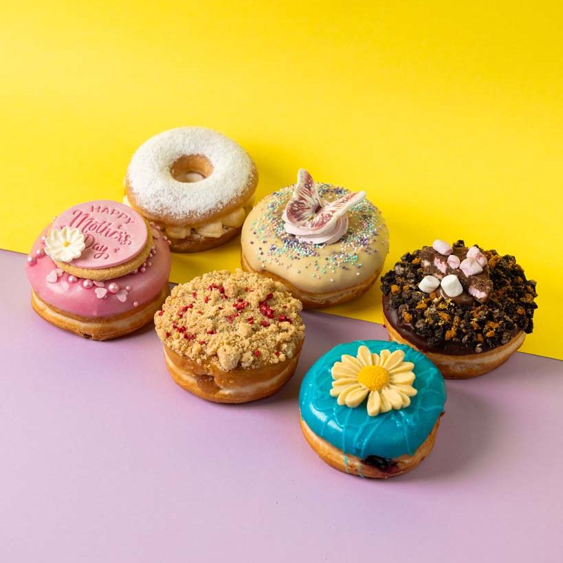 Vegan "Muttertag Special" Donut Geschenkbox (VG)
