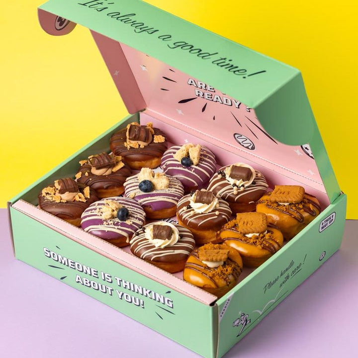 "Filled with Love" Mini-Donut Geschenkbox