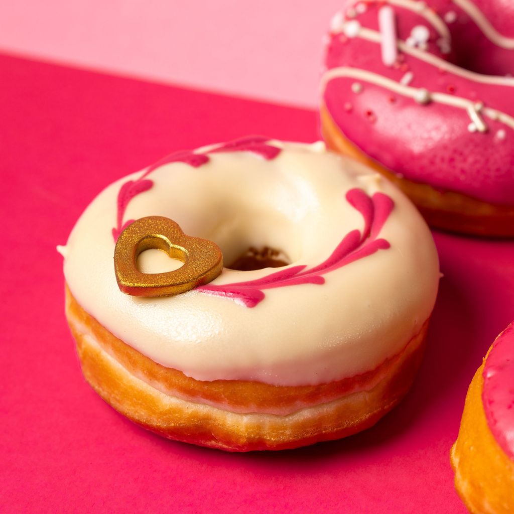 "Pink Party" Donut Geschenkbox (vegan)