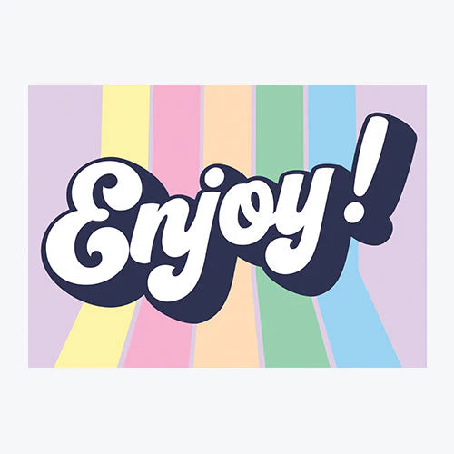 Karte "Enjoy"